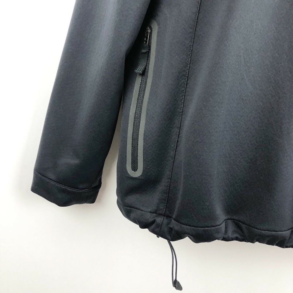 Nike Golf 1/2 Zip Black Gray Long Sleeve Jacket - Picture 7 of 12